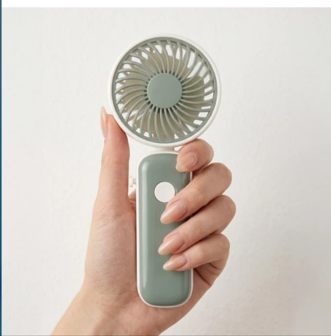 Pocket Folding Fan – Portable Handheld Mini Fan with Foldable Blades
